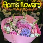 Buchet „Casa de Piatră” – hortensii albastre & roz