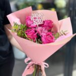 Buchet back to school - Pink charm