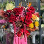 Buchet exotic luxuri grena - Alegerea floristului