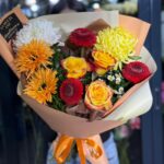 Buchet de toamna mic alegerea floristului