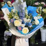Buchet alb bleo mare